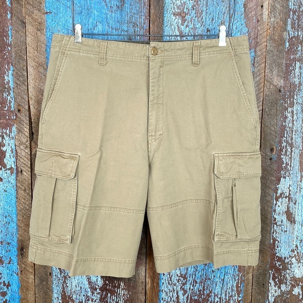 OP Tan Cargo Shorts Size 36